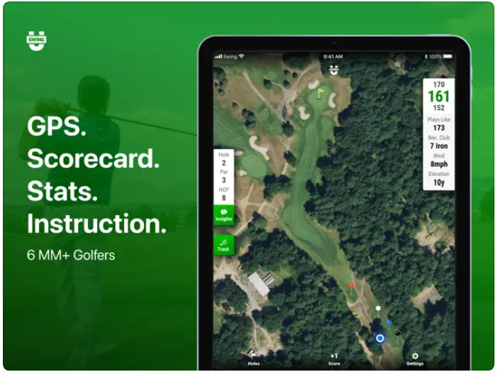 Golf GPS SwingU 2