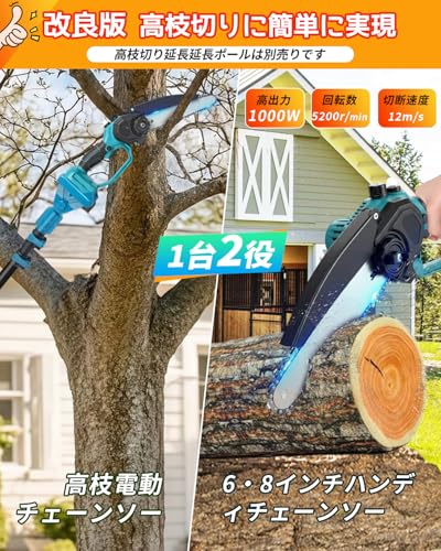 チェーンソー充電式 3