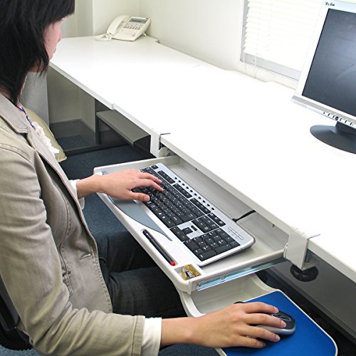 クランプ式キーボードトレイ 6