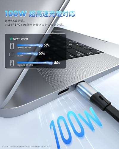 USB-C ケーブル 3
