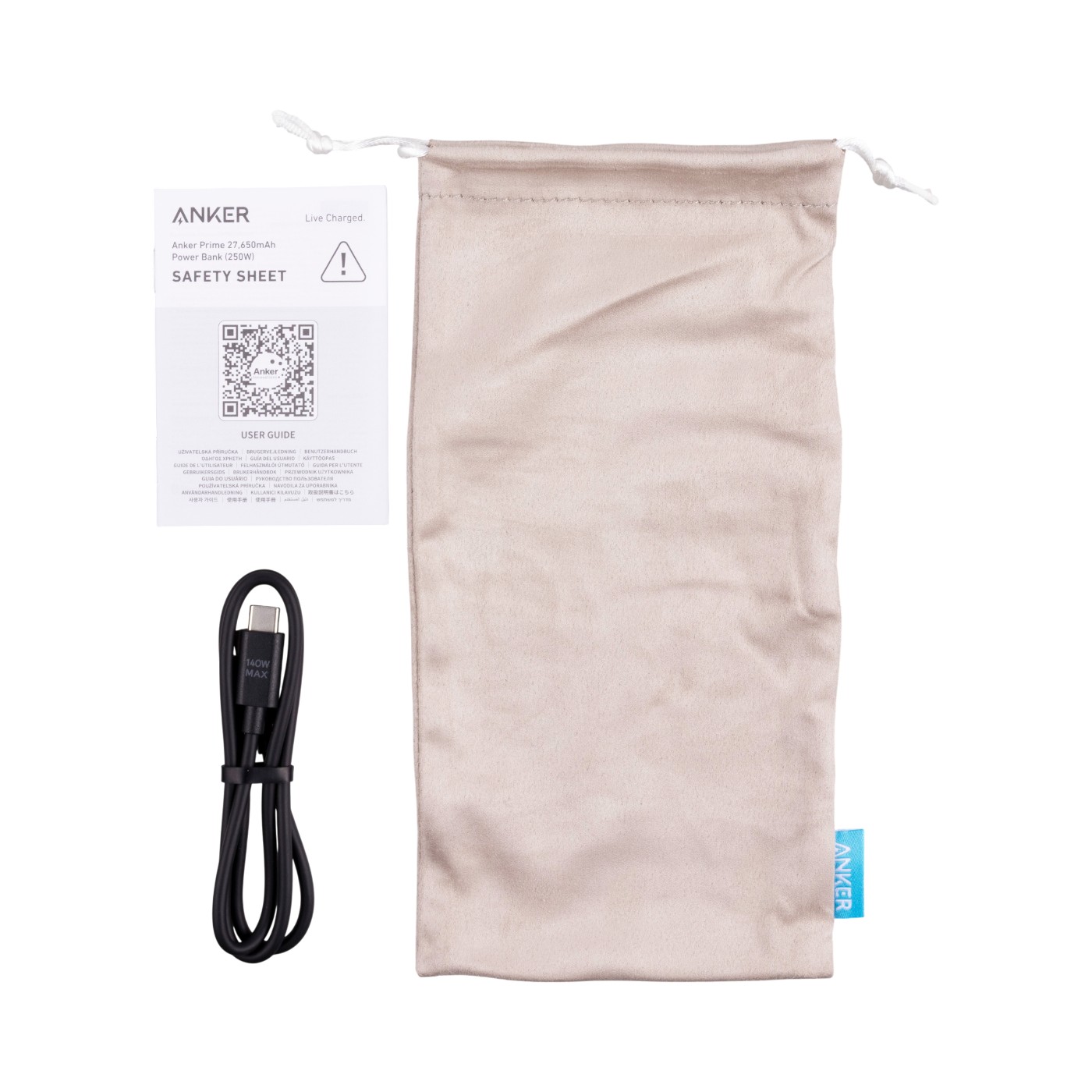 （新品未開封）ANKER 27,650mAh モバイルバッテリー モバイルバッテリー Anker Prime Power Bank （27650mAh、250W