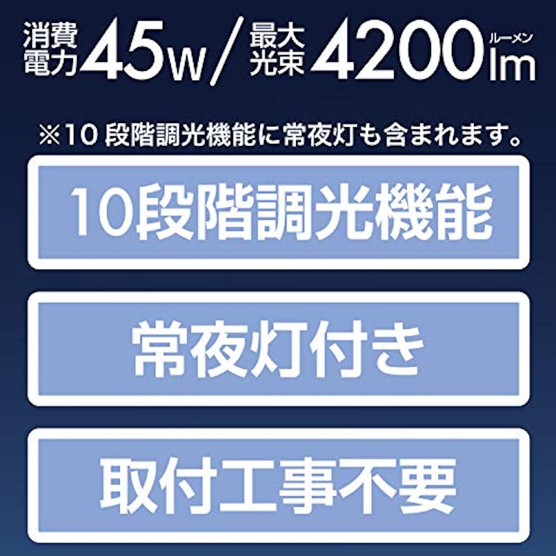 LEDシーリングライト 4