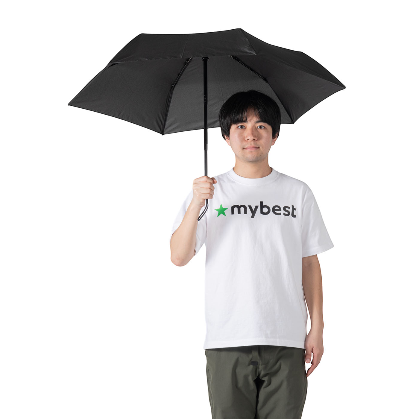 軽量自動開閉折傘 吸水傘袋付 7