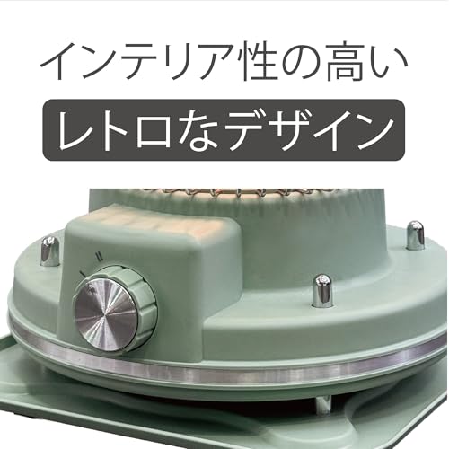レトロ調電気ストーブ 5