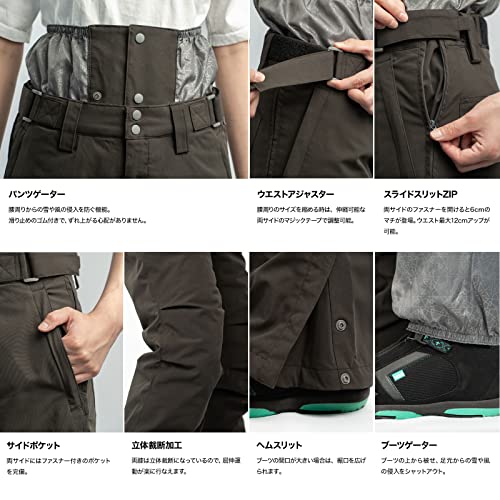 43DEGREES スノボウェア 上下セット 4
