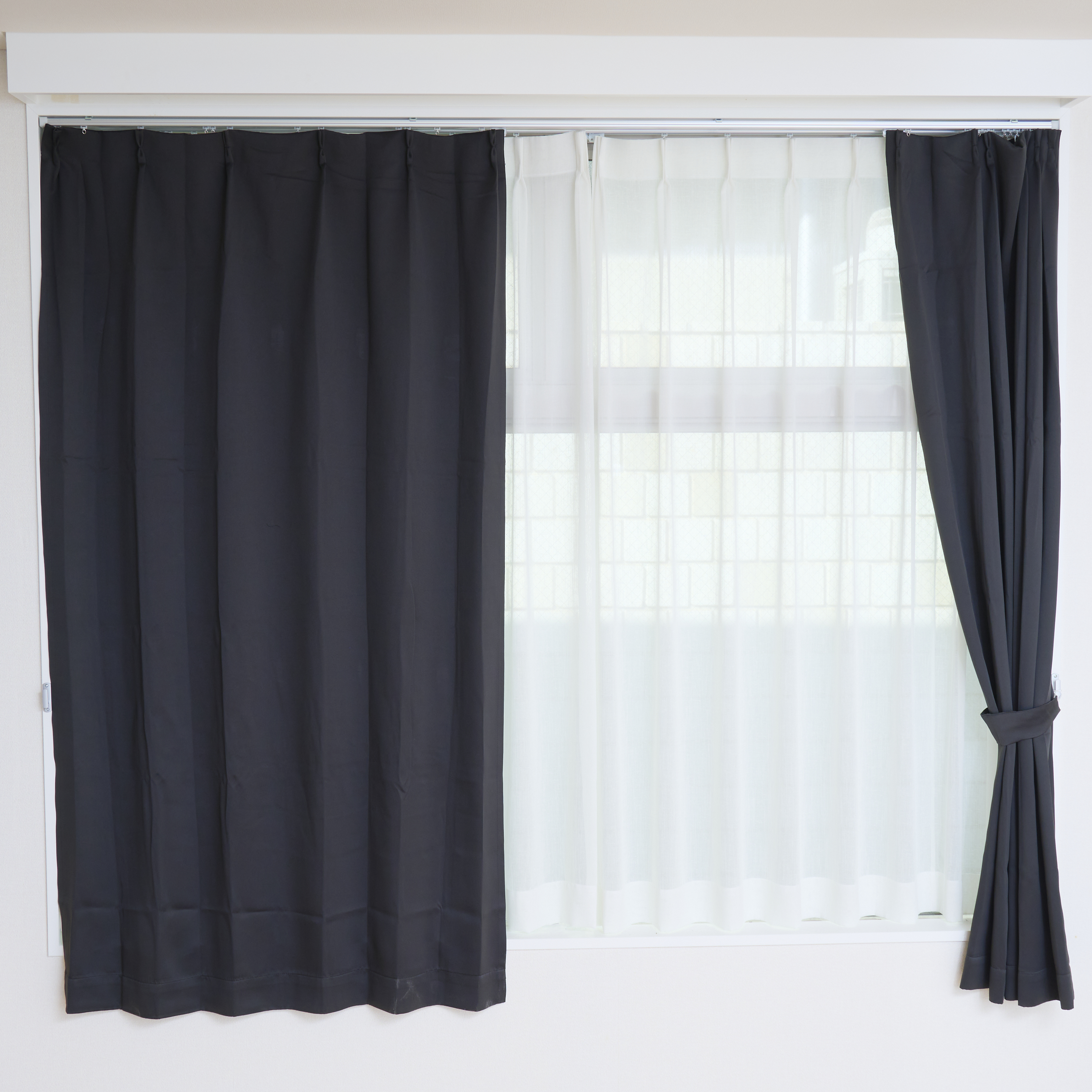 Hansleep カーテン 1級遮光 2枚組 断熱 防寒 防音 省エネ 厚手 無