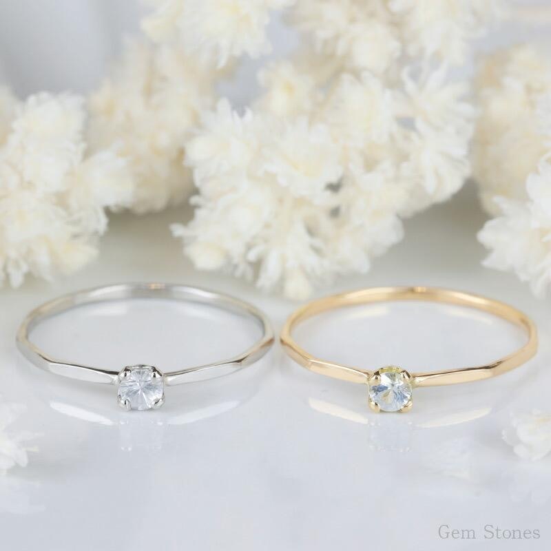 Fine Ring ホワイトサファイア リング 1