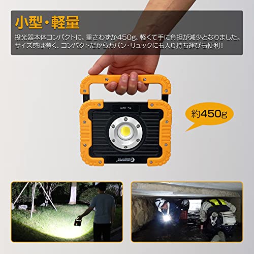 LED充電式投光器 9