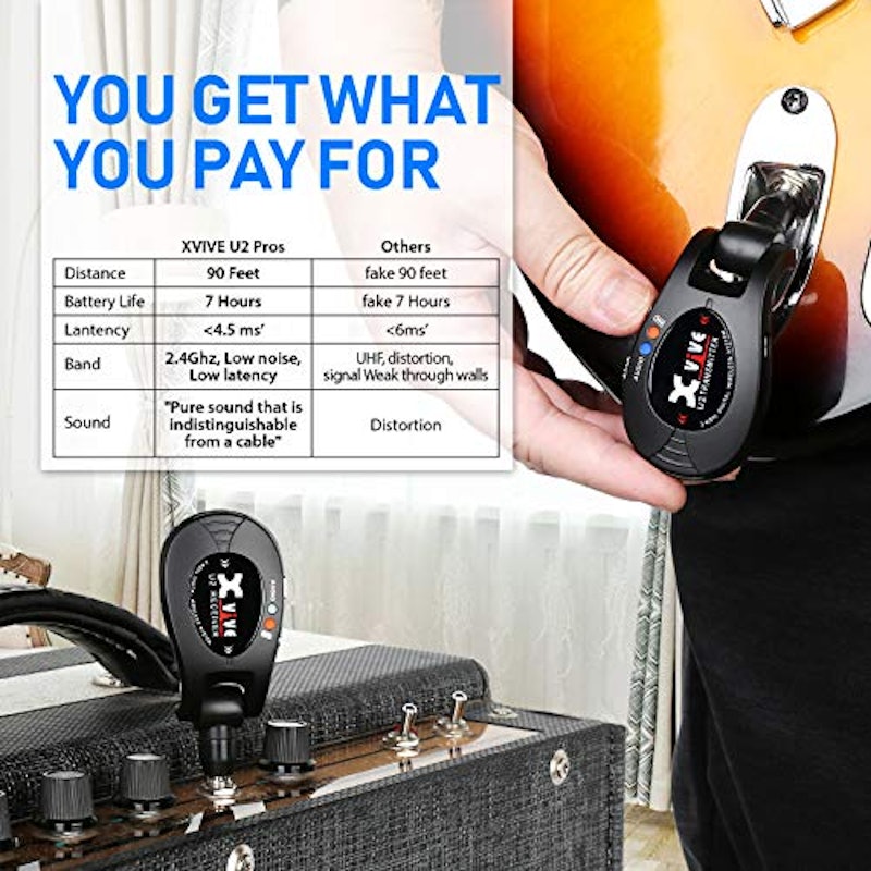 U2 Wireless Guitar System 4