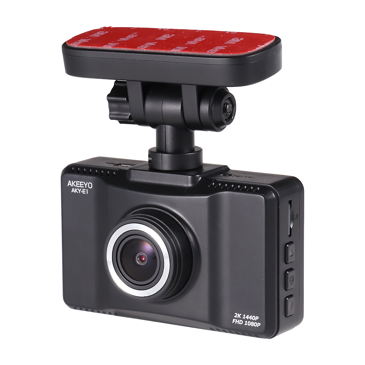 慕晟 AKEEYO AKY-E1を検証レビュー！前後2カメラ型ドライブレコーダー