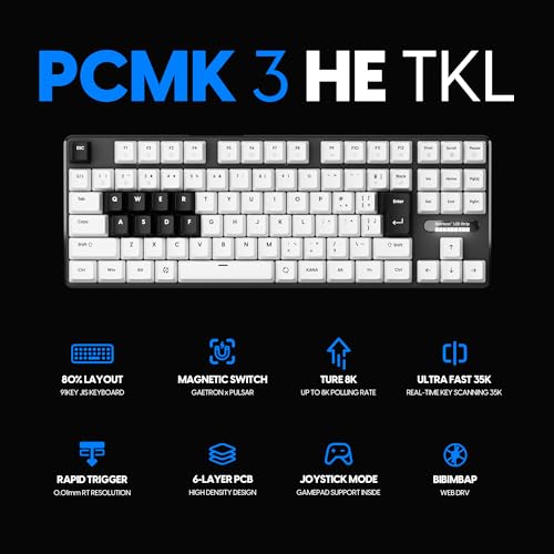 PCMK 3HE TKL ゲーミング キーボード 2