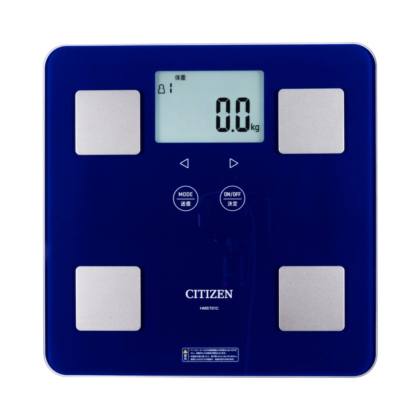 シチズン・システムズ CITIZEN シチズン体組成計 HMS721C-NVを検証