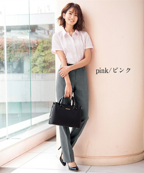  レギュラーカラー半袖シャツ 4