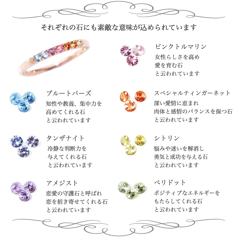 Rainbow Amulet アミュレット ピンキーリング 5
