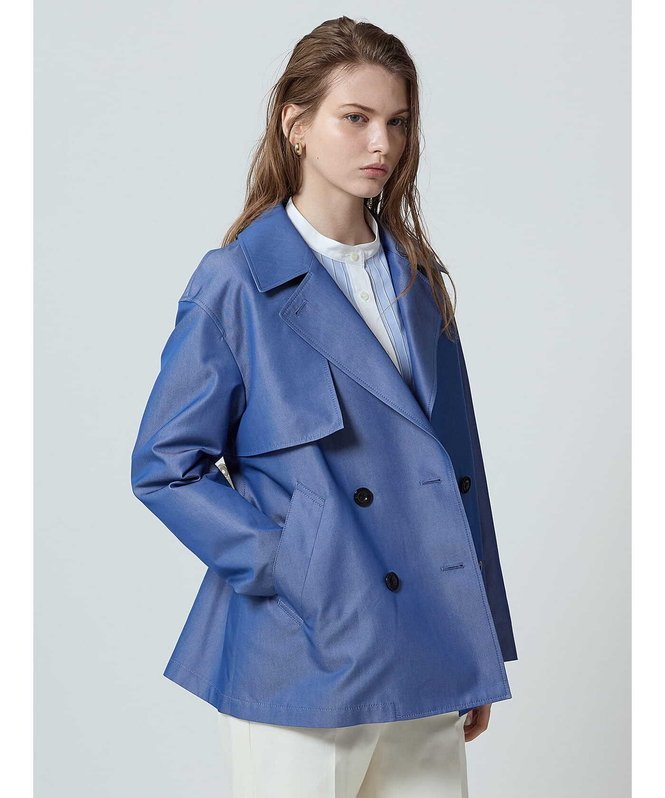 SHORT TRENCH COAT 2