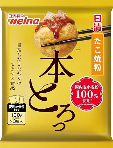 日清 たこ焼粉 本とろっ 1