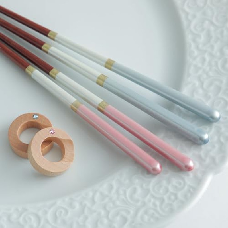 夫婦箸 箸置き セット 2