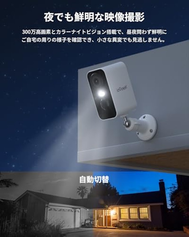 屋外ソーラー電池式防犯カメラ S2 3