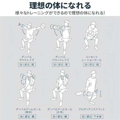  ダンベル 2個セット 7