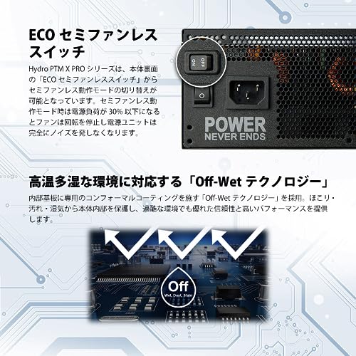 Hydro PTM X PRO ATX3.0 PCIe5.0 1000W 4