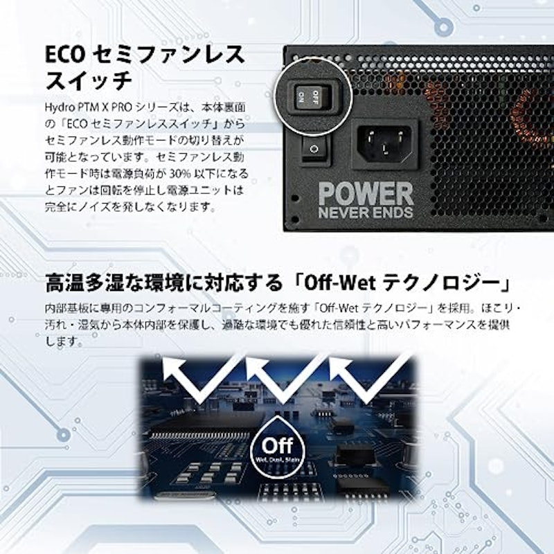 Hydro PTM X PRO ATX3.0 PCIe5.0 1000W 4