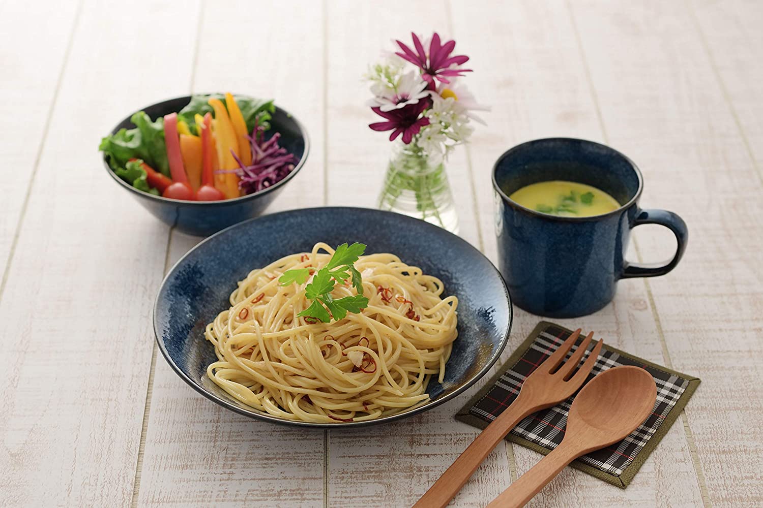 ナチュラルカラー カレー＆パスタ皿 5