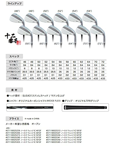 無刻印 ウェッジ ゴルフクラブ 5