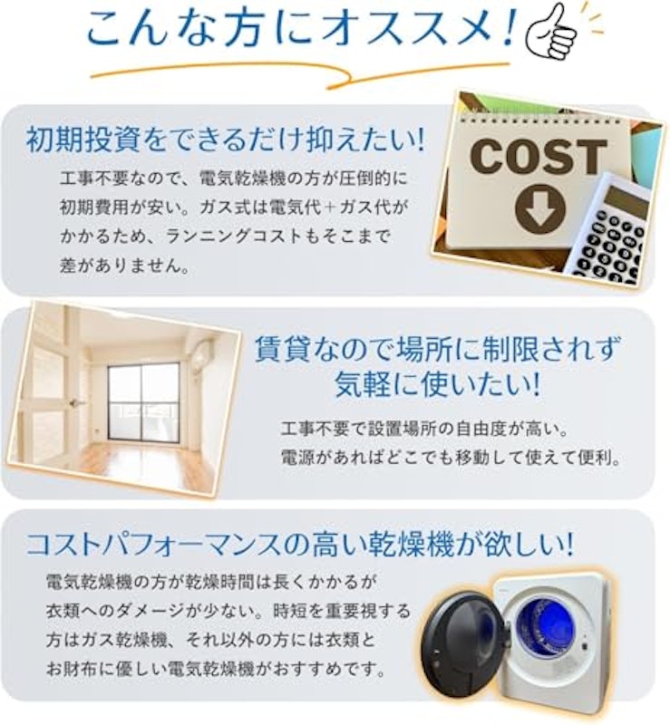 衣類乾燥機 3