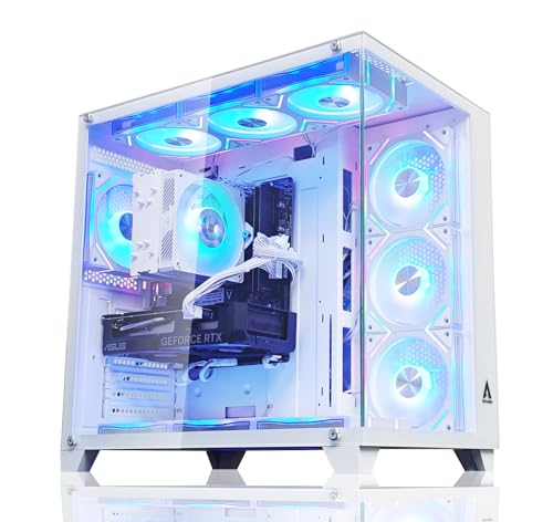 青く光って渋い！自作ゲーミングPC、新品SSDで快適です！ うっすら青光り！シンプルケースの自作ゲーミングPC！新品M.2SSDで