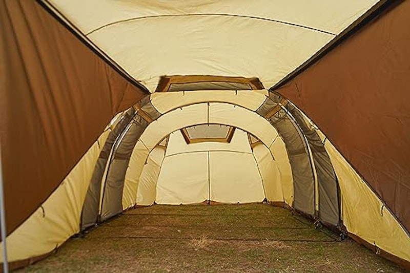 Reisa 6 Beige tent With Brown Skirt 5