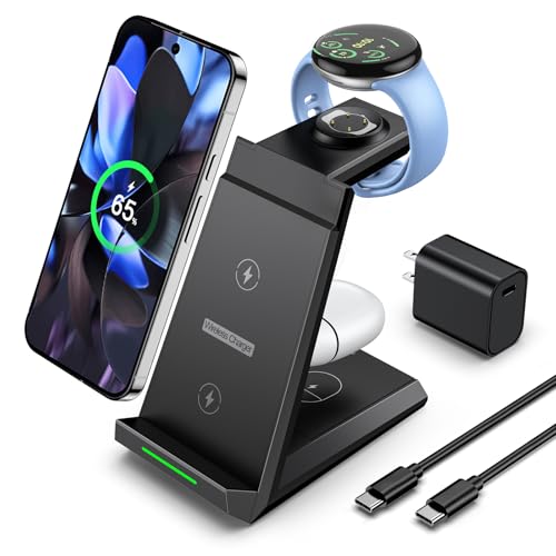 3in1 ワイヤレス充電スタンド 1