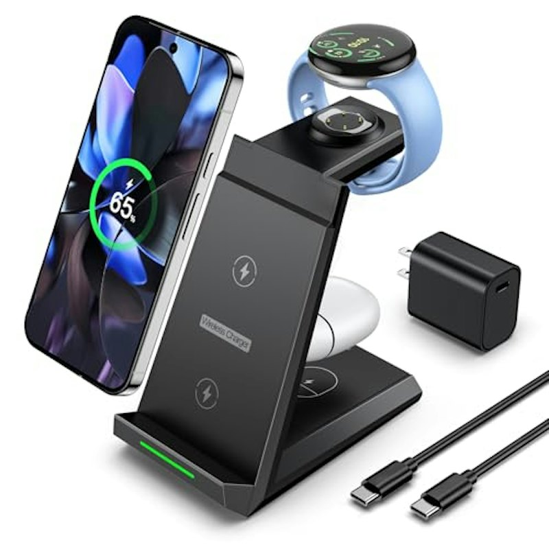 3in1 ワイヤレス充電スタンド 1