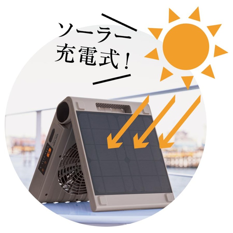 ソーラーパワーファン 2