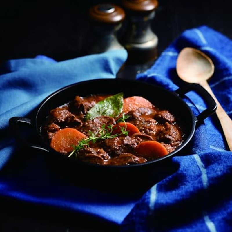 牛肉の赤ワイン煮 2