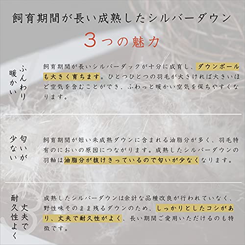 2枚合わせ羽毛布団 6