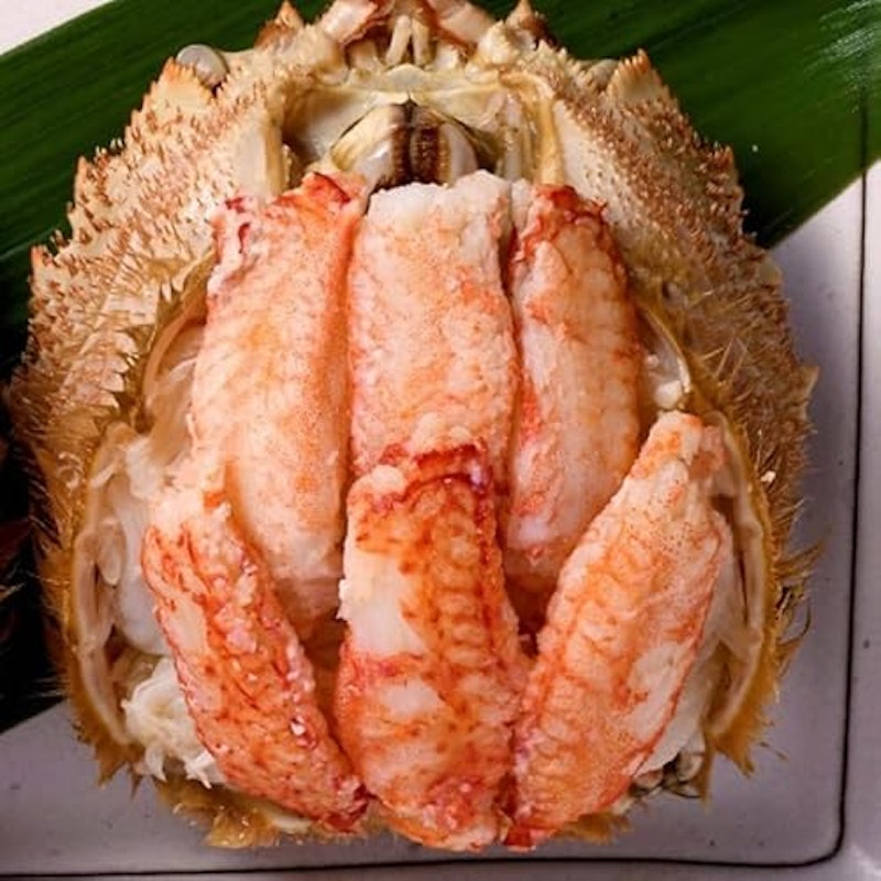 毛ガニ甲羅盛 1