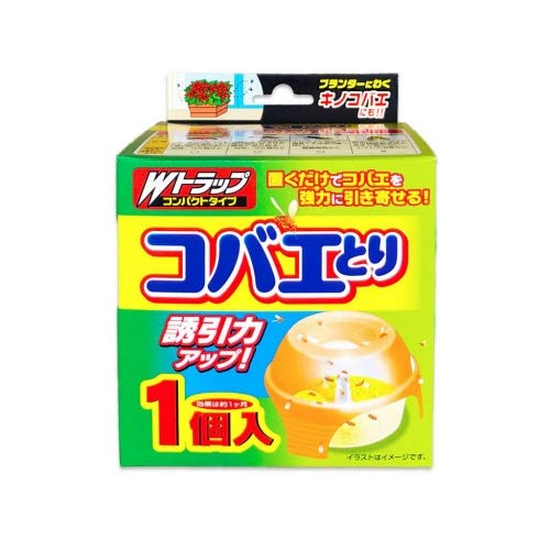 Wトラップ コバエとり コンパクトタイプ 1