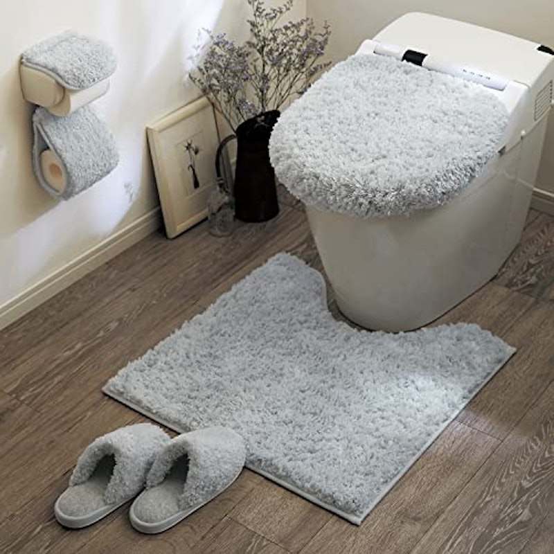ふわふわトイレマット・フタカバー 1