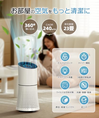 タバコ臭対策向き空気清浄機のおすすめ人気ランキング【2025年