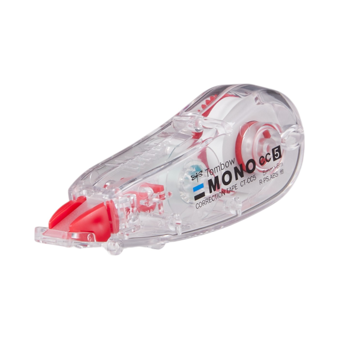 モノエル 修正テープ クリア/レッド モノエル 修正テープ クリア/レッド