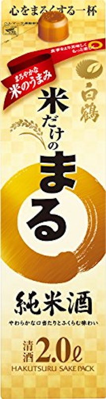 サケパック 米だけのまる 純米酒 1