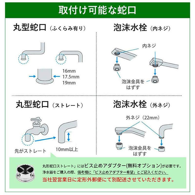 交換カートリッジ (浄水器 ビューク3年) 7