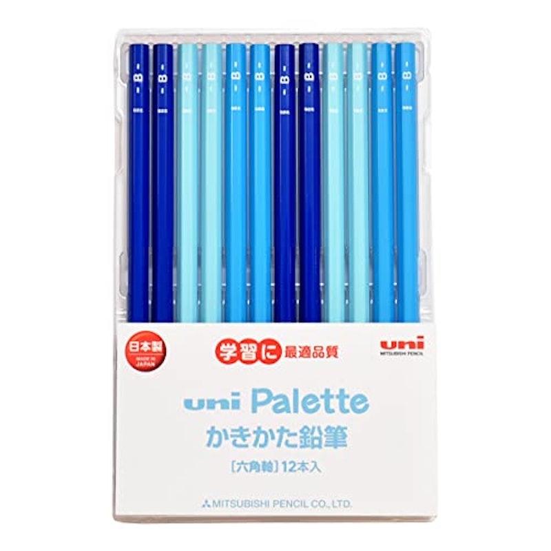 名入れ 三菱鉛筆 ユニパレット かきかた鉛筆 1