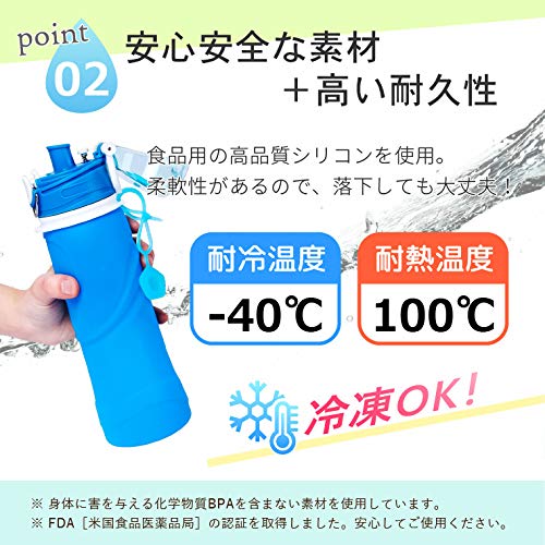 折りたたみ シリコンボトル 3