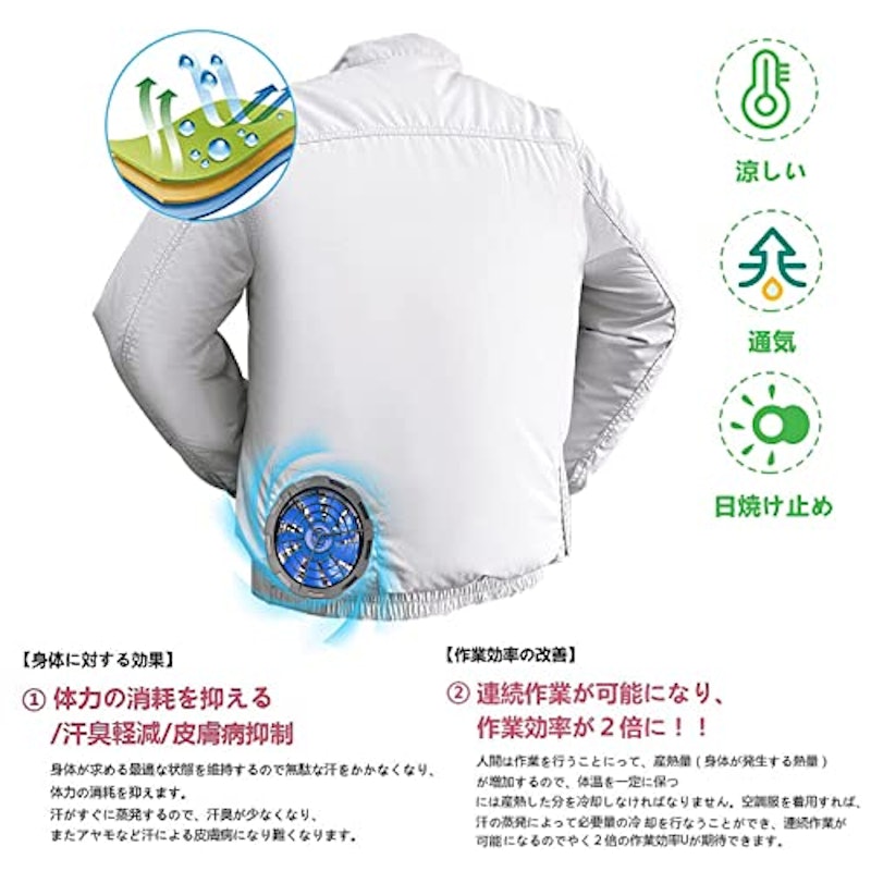 ファン付き作業着 5