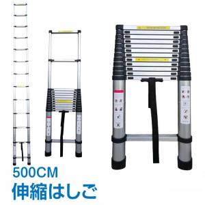 はしご 伸縮 2m ハシゴ 梯子 150kg 自動ロックスライド式 家庭用 54