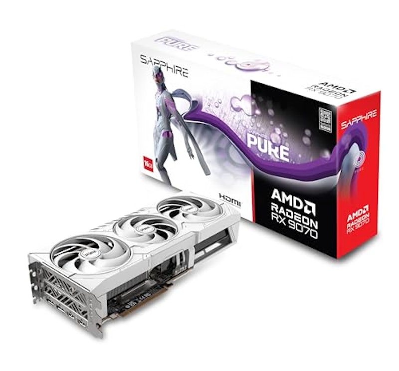 Pure AMD Radeon RX 9070 Gaming OC 1