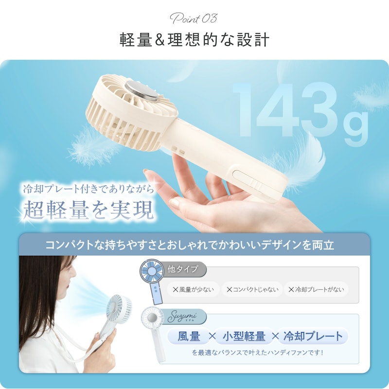 ハンディファン すずみ - suzumi - 4
