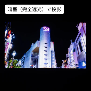 コントラスト感ある画質も魅力