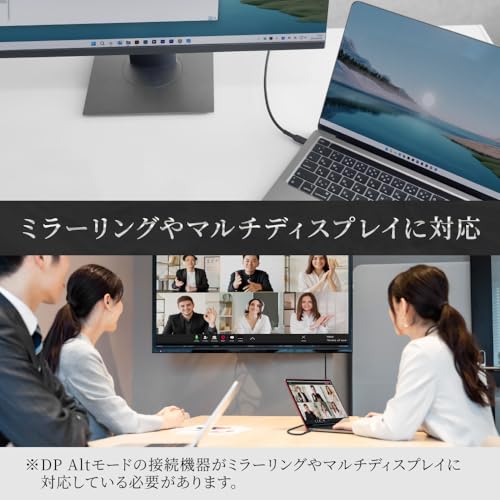 USB Type-C to HDMI Type-Aケーブル 4